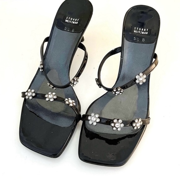 Stuart Weitzman Shoes - Stuart Weitzman Flowerette Strapy Sandals